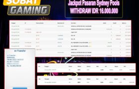 Jackpot Togel Sydney#1 17-Aug-2023 Member Sobatgaming