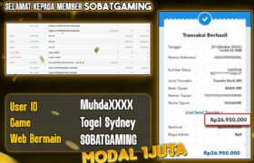 Jackpot Togel Sydney 25-Oct-2023 Member Sobatgaming