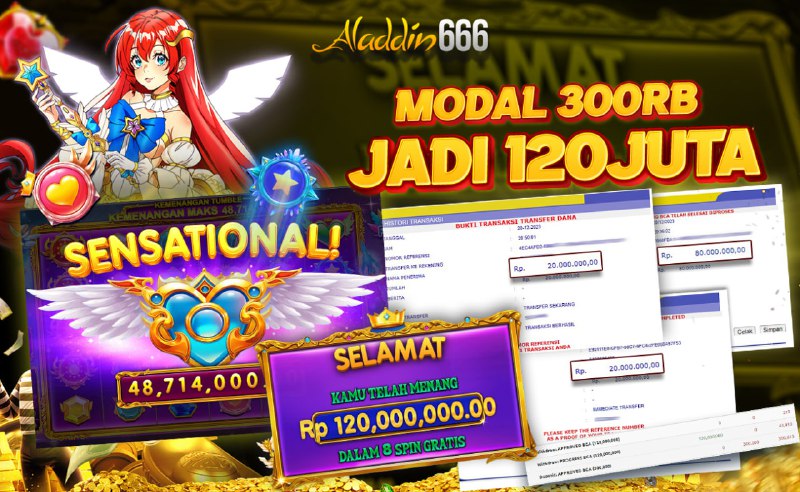 Jackpot#1 Slot Pragmatic 20-Des-2023 Member Aladdin666
