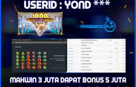 Jackpot#2 Slot Pragmatic 06-juli-2024 Member Sobatgaming