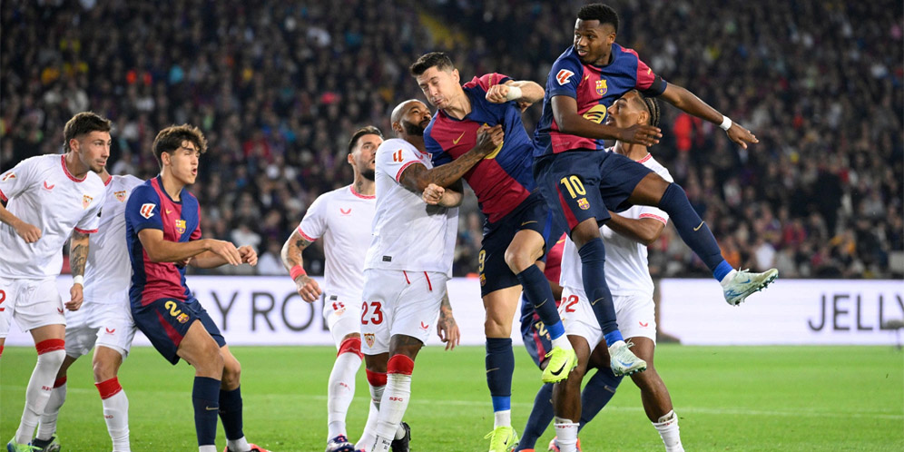 Barcelona vs Sevilla 21 Oktober 2024