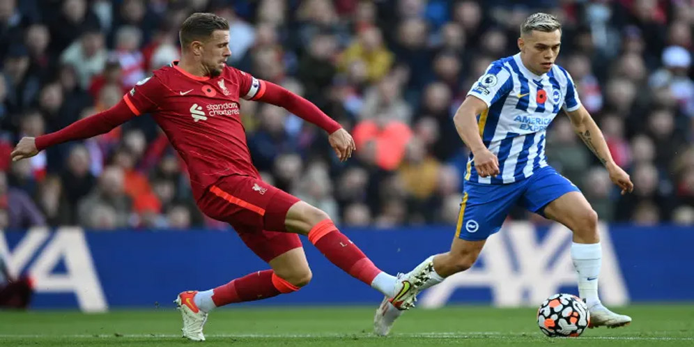 Brighton vs Liverpool 31 Oktober 2024