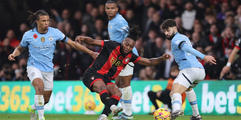 Bournemouth vs Manchester City 2 November 2024