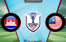 Cambodia vs Malaysia 08 Desember 2024