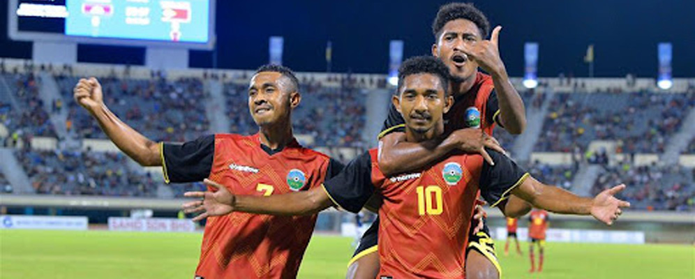 Timor Leste vs Singapore 14 Desember 2024