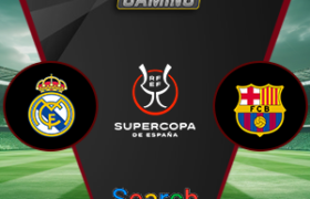 Real Madrid vs Barcelona 13 Januari 2025